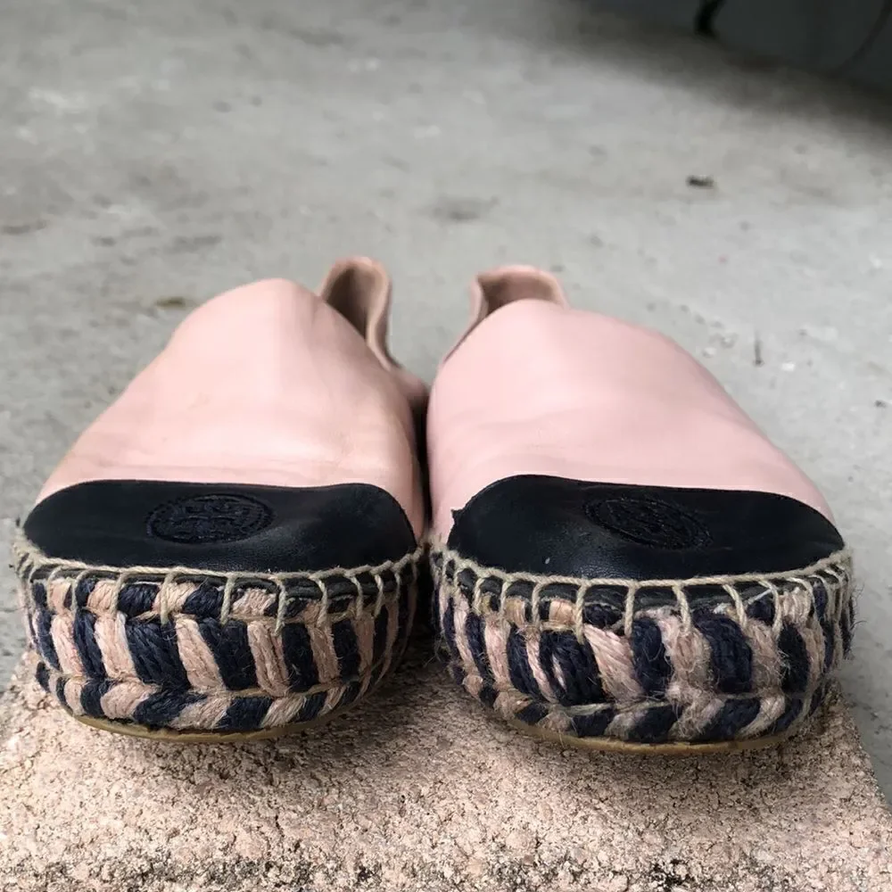 Tory Burch pink navy
